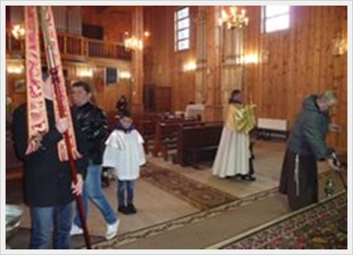 Великодна процесія в Ковелі