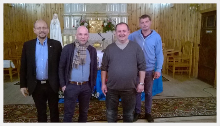 Гості з Норвегії в Ковелі.
