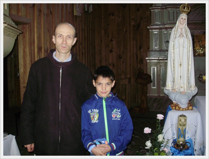 Зустріч і привітання брата Станіслава Куберського.