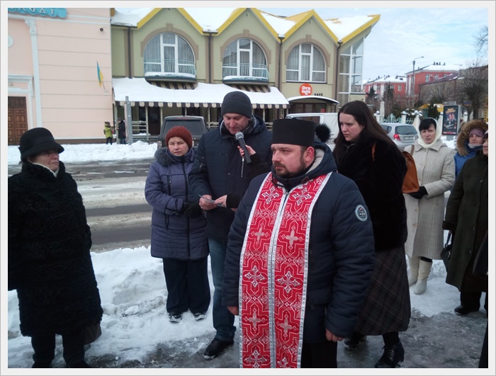 Хресна дорога вулицями Ковеля